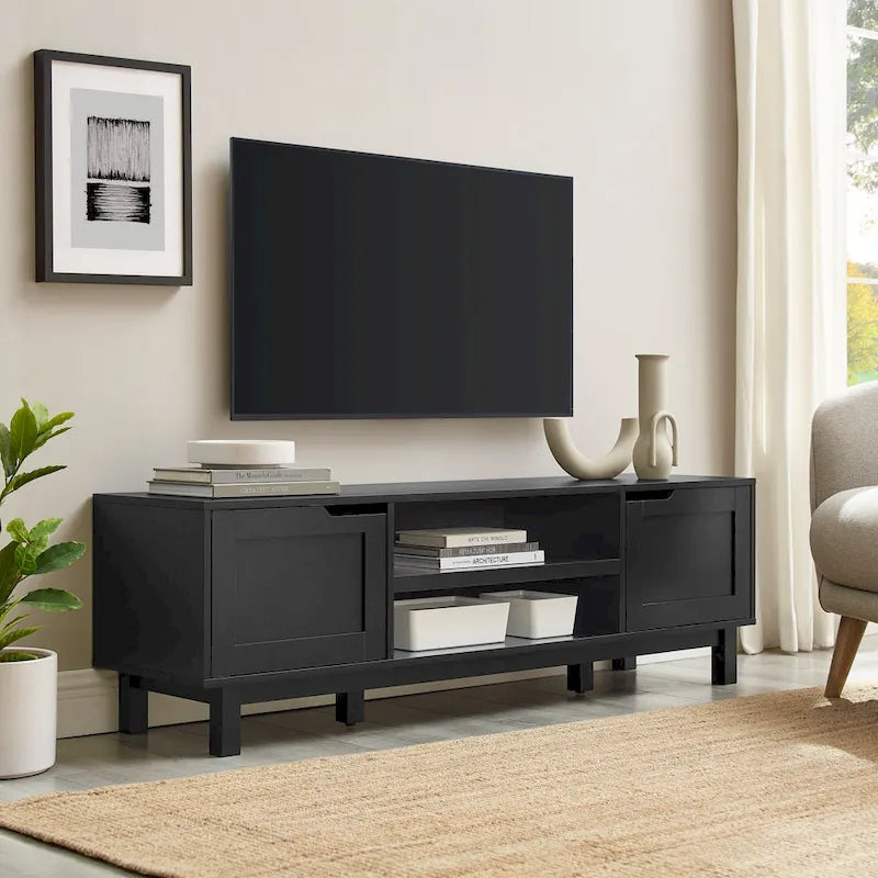 Middlebrook Designs Modern Framed-Door TV Stand