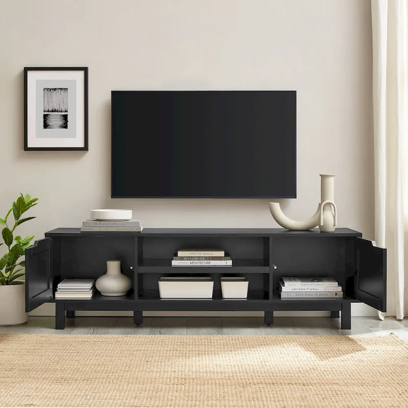 Middlebrook Designs Modern Framed-Door TV Stand