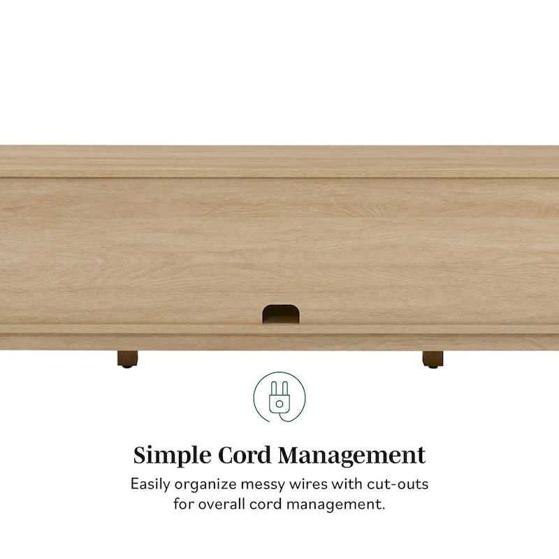 Middlebrook Designs Modern Framed-Door TV Stand