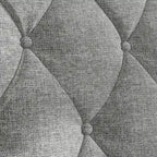 78.75 Polyester 3-Seater Sofa with Tufted Back and Cushions
