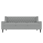 78.75 Polyester 3-Seater Sofa with Tufted Back and Cushions