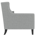 78.75 Polyester 3-Seater Sofa with Tufted Back and Cushions