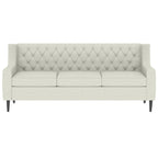 78.75 Polyester 3-Seater Sofa with Tufted Back and Cushions