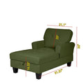Chaise Lounge Indoor Sleeper Sofa Bed Chair Upholstered Lounge Chair