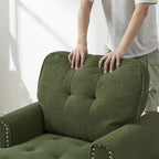 Chaise Lounge Indoor Sleeper Sofa Bed Chair Upholstered Lounge Chair