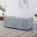 Chenille Fabric Sofa with Legs