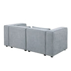 Chenille Fabric Sofa with Legs