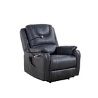 Christopher Knight Home - Liyasi Zero Gravity Power Recliner with Massage, Heating, USB Charging & Phone Holder