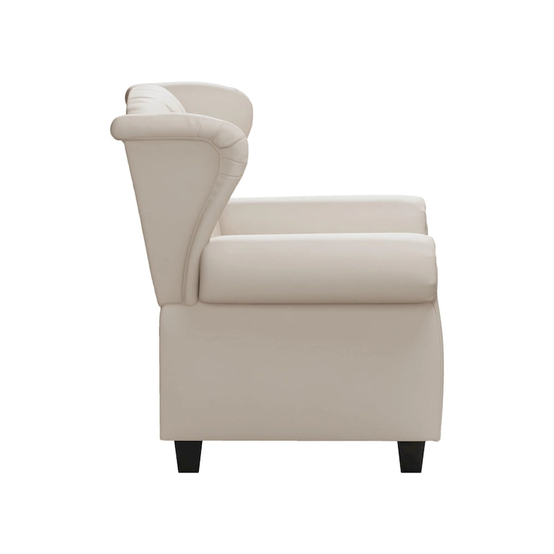 Modern Tufted Push Back Tufted Recliner Armchair