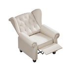 Modern Tufted Push Back Tufted Recliner Armchair