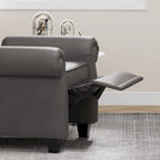 Modern Tufted Push Back Tufted Recliner Armchair