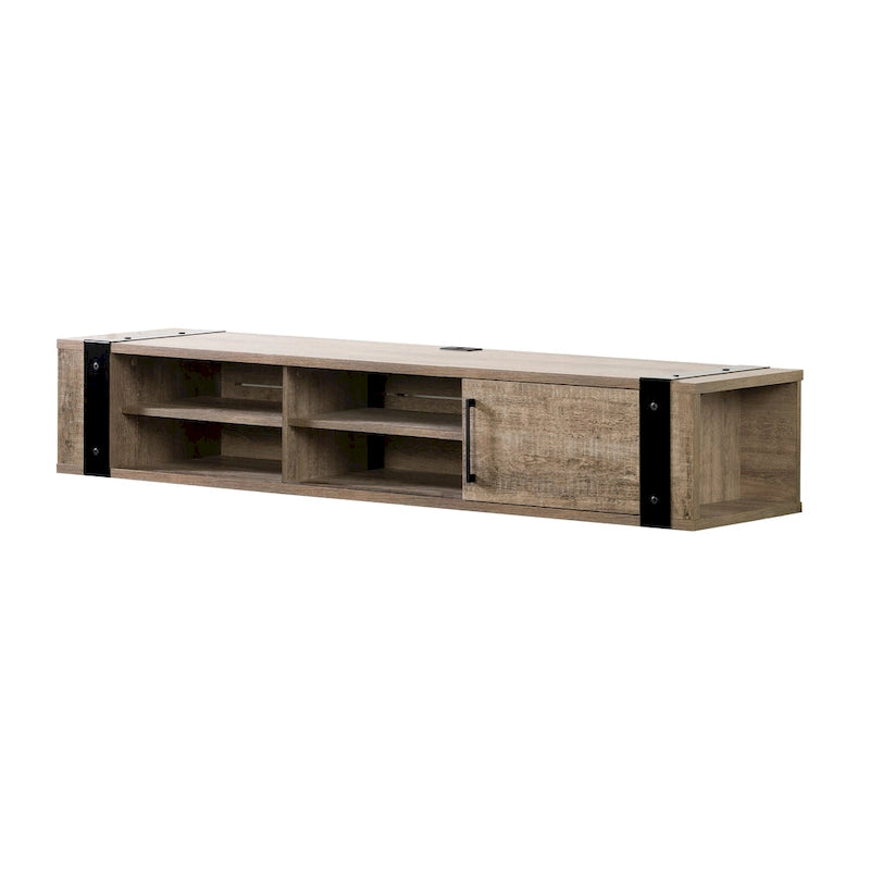 South Shore Munich 68 Wall Mounted Media Console - 68-Inch