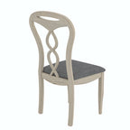 VECELO Solid Wood Dining Chairs Set of 2/4/6, Kitchen Side Chair