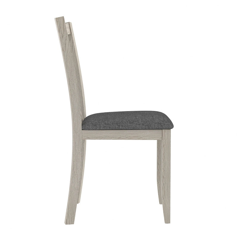 VECELO Solid Wood Dining Chairs Set of 2/4/6, Kitchen Side Chair