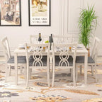 VECELO Solid Wood Dining Chairs Set of 2/4/6, Kitchen Side Chair