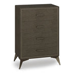 Metal-Framed Fabric Storage Dresser Cabinet with Drawer