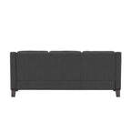 Elston Tufted Linen Track Sofa by iNSPIRE Q Modern
