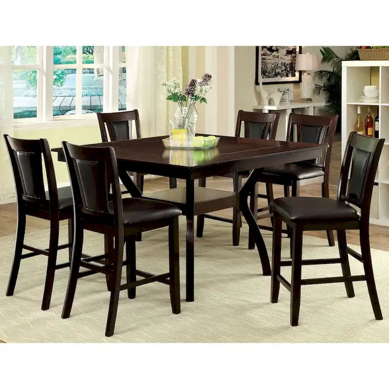 Dionne Contemporary 54-inch Counter Height Table by Furniture of America