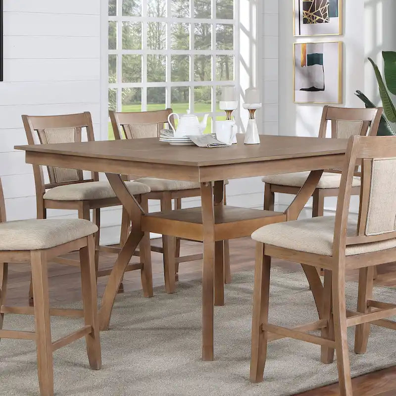 Dionne Contemporary 54-inch Counter Height Table by Furniture of America