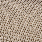 Tessie Knitted Foot Stool by Christopher Knight Home