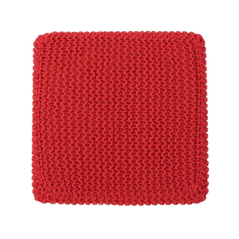 Tessie Knitted Foot Stool by Christopher Knight Home