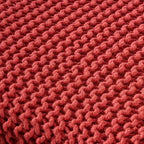 Tessie Knitted Foot Stool by Christopher Knight Home