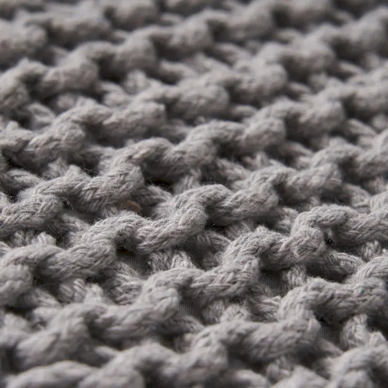 Tessie Knitted Foot Stool by Christopher Knight Home