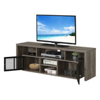 Convenience Concepts Lexington 65 inch TV Stand with Storage Cabinets and Shelves