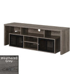 Convenience Concepts Lexington 65 inch TV Stand with Storage Cabinets and Shelves