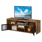 Convenience Concepts Lexington 65 inch TV Stand with Storage Cabinets and Shelves