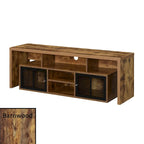 Convenience Concepts Lexington 65 inch TV Stand with Storage Cabinets and Shelves