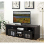 Convenience Concepts Lexington 65 inch TV Stand with Storage Cabinets and Shelves