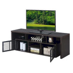 Convenience Concepts Lexington 65 inch TV Stand with Storage Cabinets and Shelves