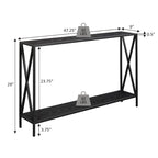 Convenience Concepts Tucson Console Table with Shelf