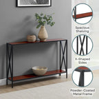Convenience Concepts Tucson Console Table with Shelf