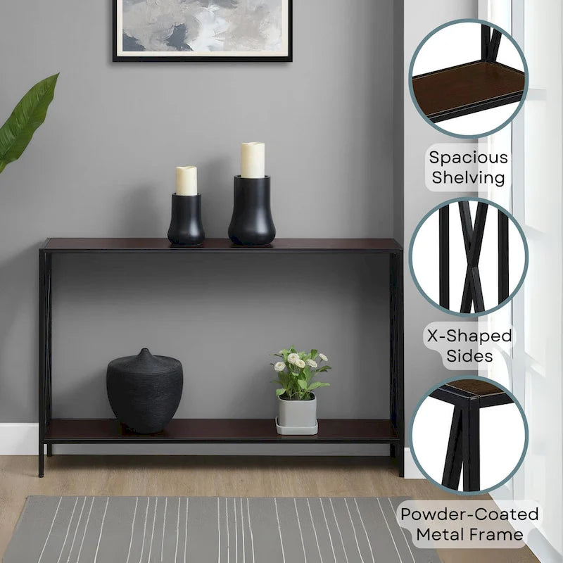 Convenience Concepts Tucson Console Table with Shelf