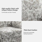 Giampiero Wooden Upholstery Armchair with Nailhead Trims by HULALA HOME