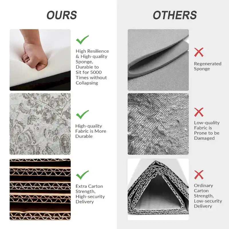 Giampiero Wooden Upholstery Armchair with Nailhead Trims by HULALA HOME