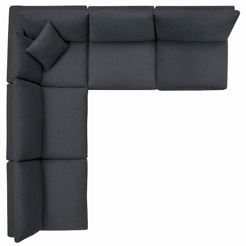 Copper Grove Hrazdan Down-filled Overstuffed 5-piece Sectional Sofa Set