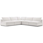 Copper Grove Hrazdan Down-filled Overstuffed 5-piece Sectional Sofa Set