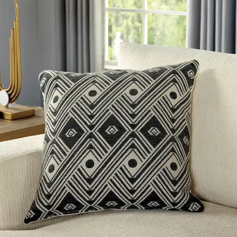 Kintra Contemporary Chenille Upholstered Large L-Shaped Sectional by Furniture of America