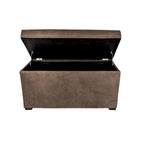 MJL Furniture Angela 8-button Tufted Obsession Storage Trunk Bench