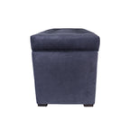 MJL Furniture Angela 8-button Tufted Obsession Storage Trunk Bench