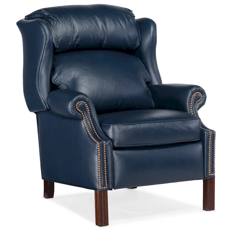 Chippendale Reclining Wing Chair