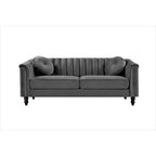 Hills Tufted Back Nailhead 2PCS Living Room set