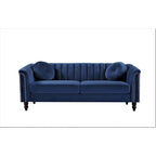 Hills Tufted Back Nailhead 2PCS Living Room set