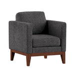 Vail Linen Upholstered Accent Chair by iNSPIRE Q Modern