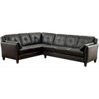 Leatherette Modular Plush Sectional Sofa