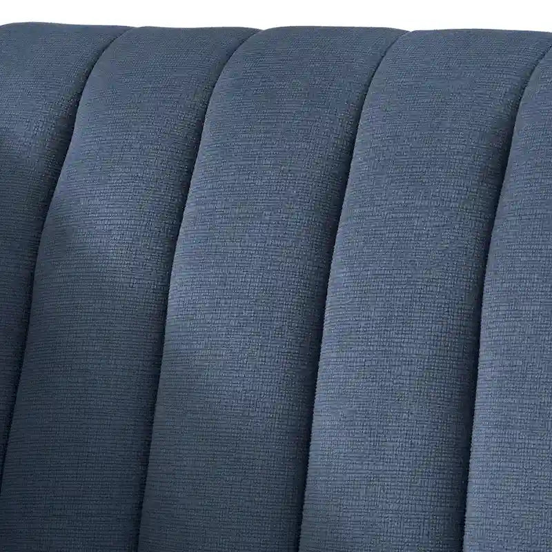 Lifestorey Paxton Channel Stitch Tuxedo Chair