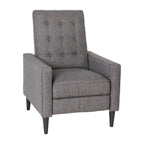 Pushback Recliner with Button Tufted Back